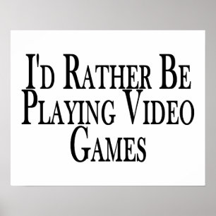 Spela snarare upp videospel poster