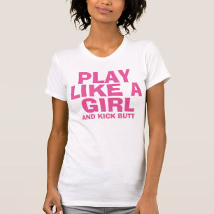 SPELA SOM EN GIRL T-shirts