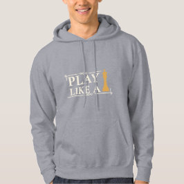 Spela som en kung – kraftstrategicitat - Stil B Hoodie