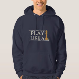 Spela som en kung – kraftstrategicitat - Stil B Hoodie