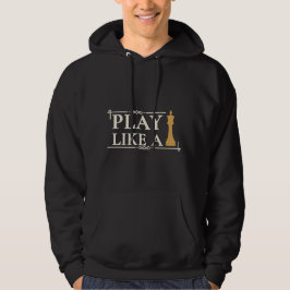 Spela som en kung – kraftstrategicitat - Stil B Hoodie