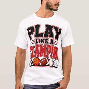 Spela Som En Mästare T Shirt