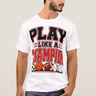 Spela Som En Mästare T Shirt