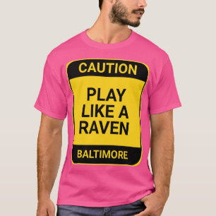 SPELA SOM EN RAVEN T SHIRT