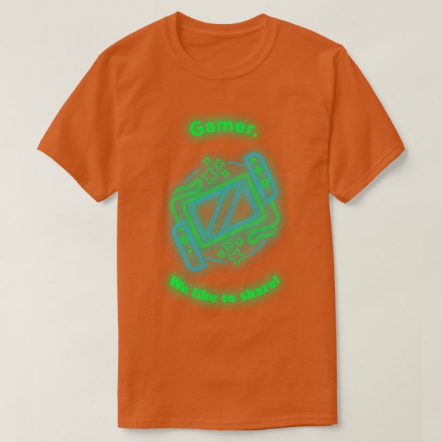 Spela  spel för  spel i videospel t shirt (Design framsida)