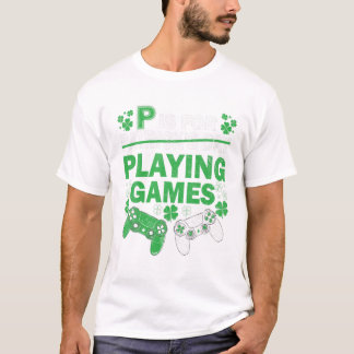 Spela spel St patricks day T Shirt