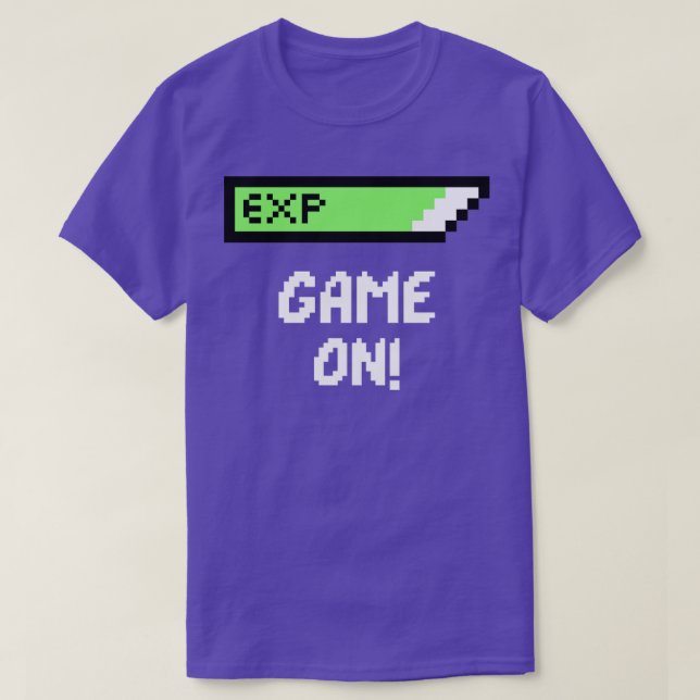 Spela spel t shirt (Design framsida)
