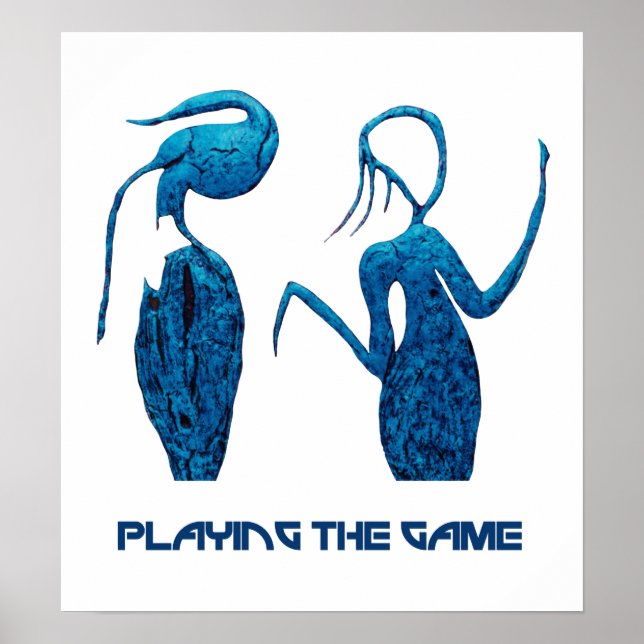 Spela Spelet Affisch (Framsidan)