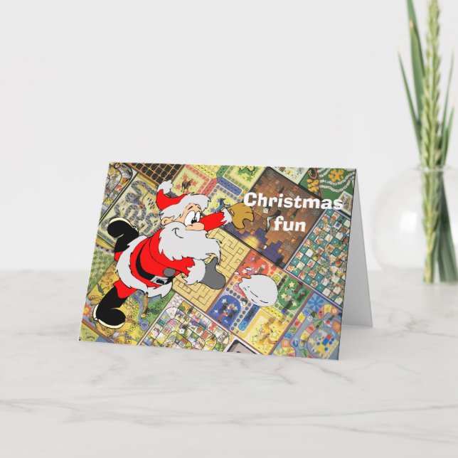 Spela! Styra spel Helgkort (Framsida)