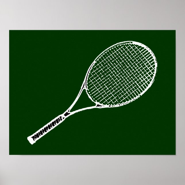 spela tennis poster (Framsidan)