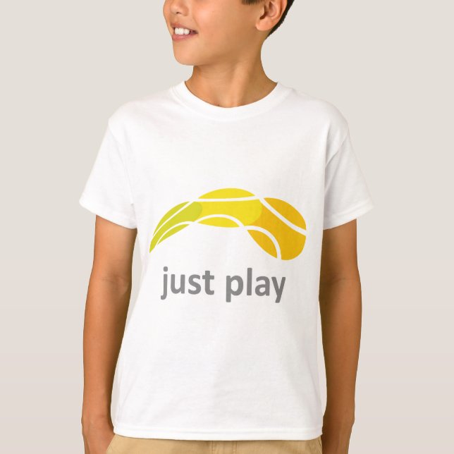 Spela tennis t-shirt (Framsida)
