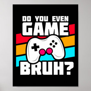 Spela TV-spel - PC-konsolspel - Roligt Vi Poster