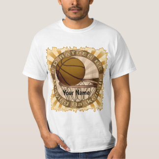 Spela upp basket t shirt