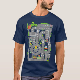 Spela upp bilar på baksidan av uppspelningen av M T Shirt