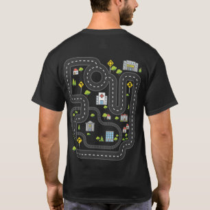 Spela upp bilar på Pappa, bak-uppspelningsvägen Ka T Shirt