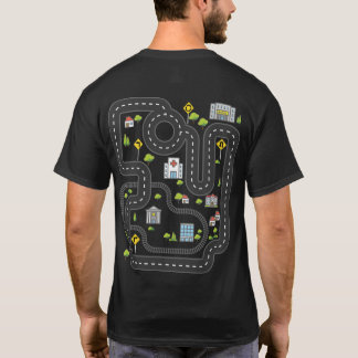 Spela upp bilar på Pappa, bak-uppspelningsvägen Ka T Shirt