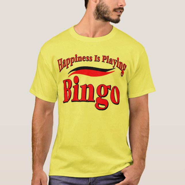 Spela upp Bingo Tee (Framsida)