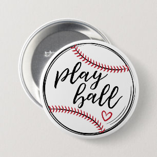 Spela upp Boll Doodle Baseball GraphicLoveShop Knapp