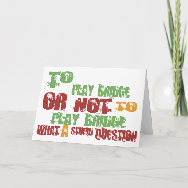 Spela upp Bridge Kort (Framsida)