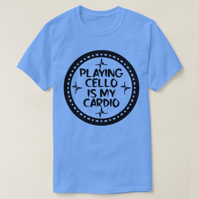 Spela upp Cello är mitt ljud 2 T Shirt (Design framsida)