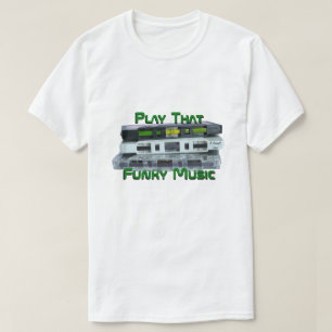 Spela upp den Funkyn Music (variant) i en MisterP  T Shirt