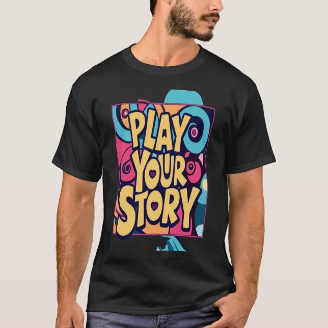 Spela upp din artikel t shirt (Framsida)