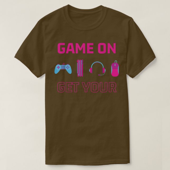 Spela upp ditt grafikspel med Älskare på ett lusti T Shirt (Design framsida)