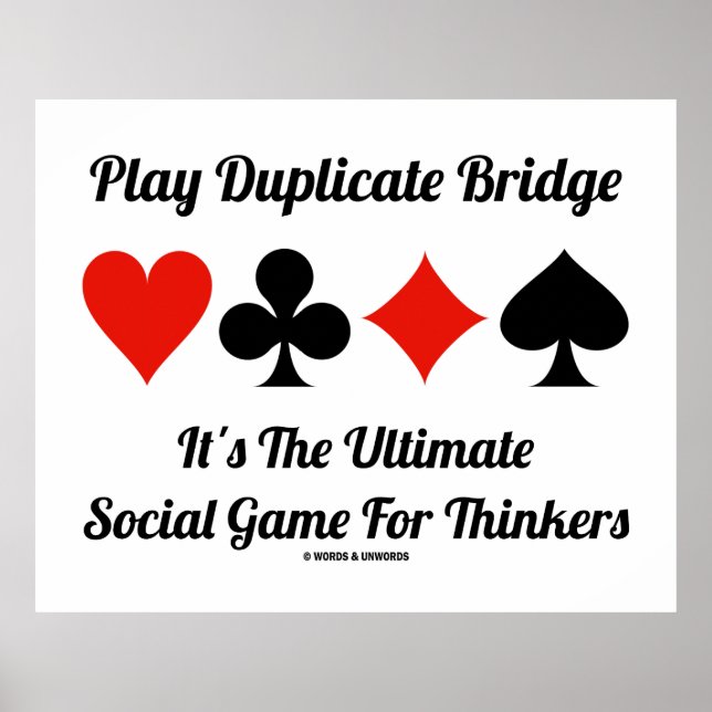Spela upp dubblett av Bridge Det är Ultimate Socia Poster (Framsidan)