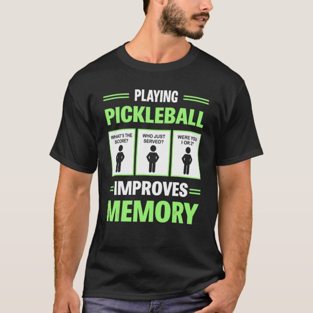 Spela upp fickbollen - förbättra minnet t shirt (Framsida)