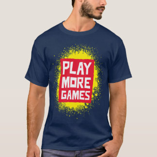 Spela upp fler spel som är en order t shirt