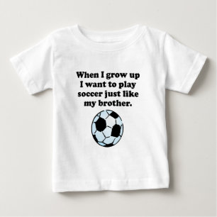 Spela upp fotbollsspelare som min bror tee shirt