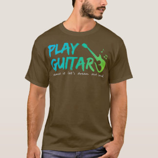 Spela upp gitarr t shirt