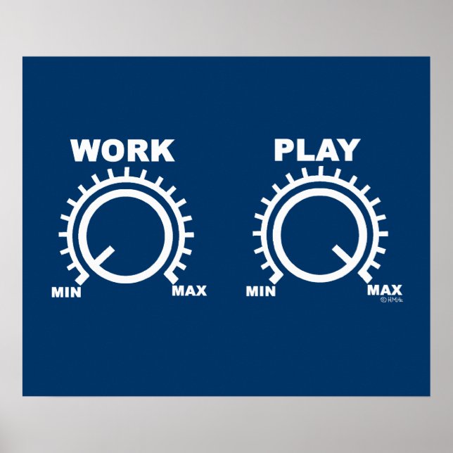 Spela upp hårt poster (Framsidan)