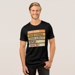 Spela upp hårt slag t shirt