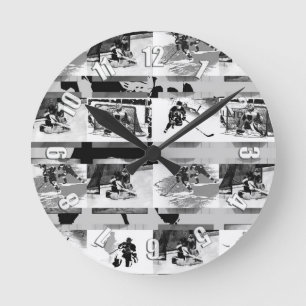 Spela upp hockey - ishockeyspelare rund klocka