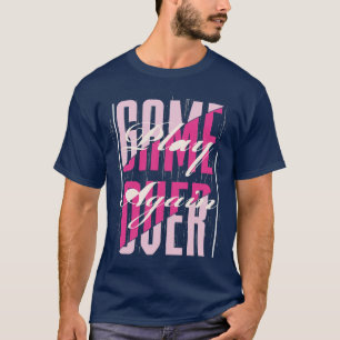 Spela upp igen, design t shirt