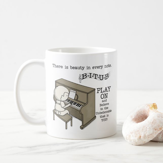 Spela upp kaffemugg (Med munk)