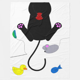 Spela upp Kattunge Fleecefilt