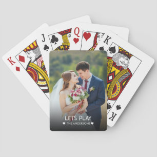 Spela upp kort för familjefotot casinokort