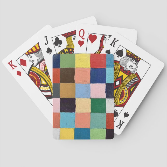 Spela upp kort i Funkyar Casinokort (Baksidan)