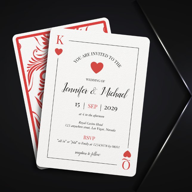 Spela upp kort Las Vegas Destination Wedding (Skapare uppladdad)