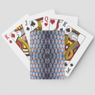 Spela upp kort med frambild av bikaka casinokort