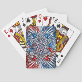 Spela upp kort med Fransk Färg Casinokort