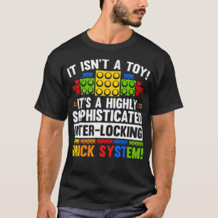 Spela upp Leksak i grundblock i Master Builder T Shirt
