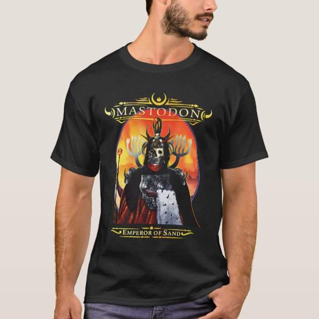 Spela upp Mastodon Emperor of Sand Ring Me2339p T Shirt (Framsida)