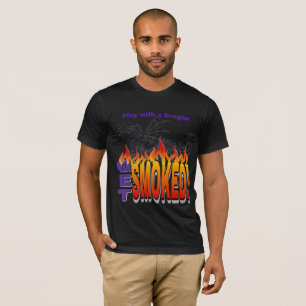 Spela upp med en drake och få rökt T-skirt T Shirt
