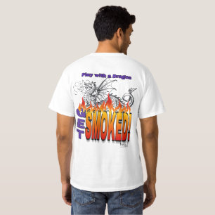 Spela upp med en drake och få rökt T-skirt T Shirt