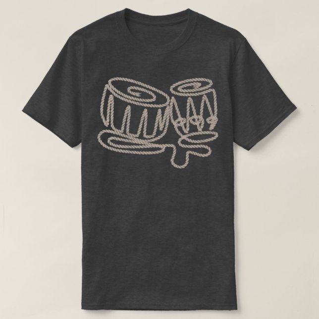 Spela upp med Tabla  T Shirt (Design framsida)