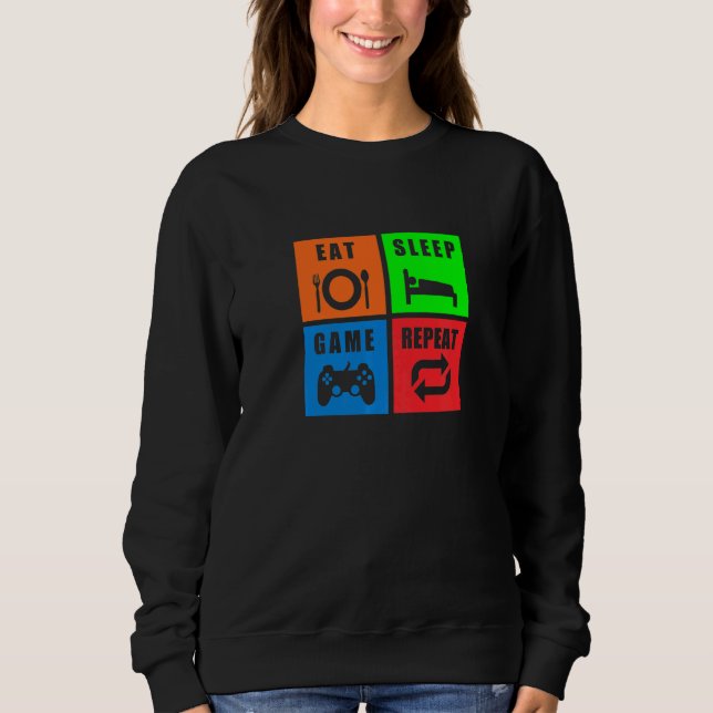 Spela upp på strömsparläge Upprepa spel T Shirt (Framsida)