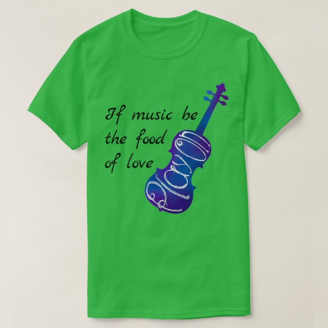 Spela upp på t shirt (Design framsida)